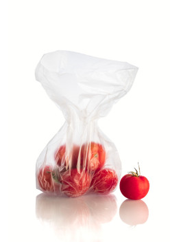 Sacos de mercado em rolo 7 MIC